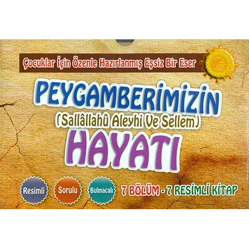 Çocuklar İçin Peygamberimizin Hayatı 7 Bölüm (7 Kitap)