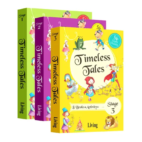 Timeless Tales Stage (1-2-3) 24 İngilizce Hikaye Living Publications