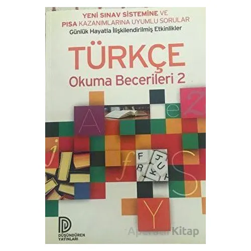 Türkçe Okuma Becerileri 2 - Düşündüren Yayınları