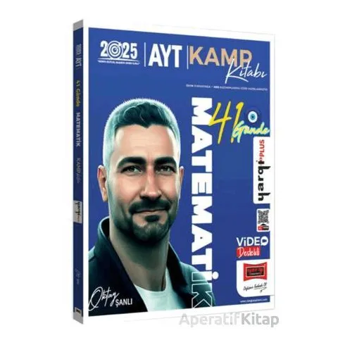 Yargı Yayınları 2025 AYT 41 Günde Matematik Video Destekli Kamp Kitabı