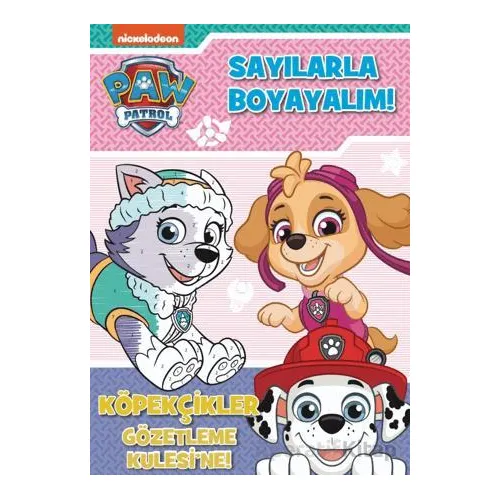 PAW Patrol - Sayılarla Boyayalım - Kolektif - Beta Kids