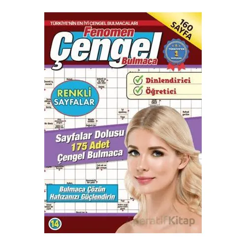 Fenomen Çengel Bulmaca 14 - Bertan Kodamanoğlu - Maxi Yayıncılık