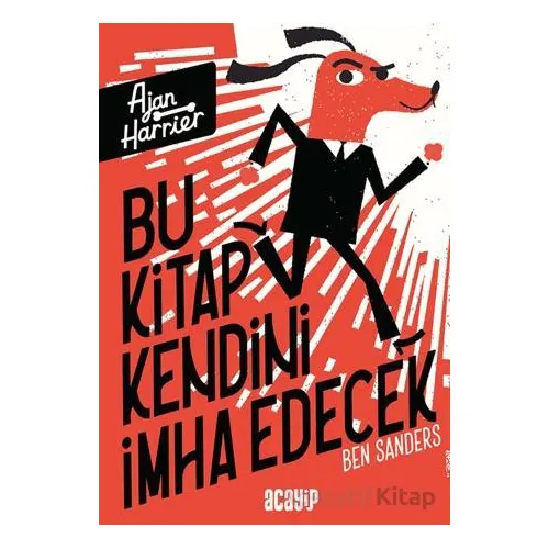 Bu Kitap Kendini İmha Edecek - Ben Sanders - Acayip Kitaplar