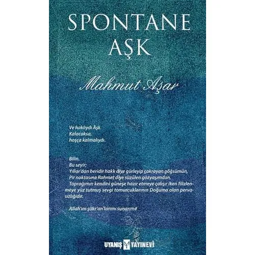Spontane Aşk - Mahmut Aşar - Uyanış Yayınevi