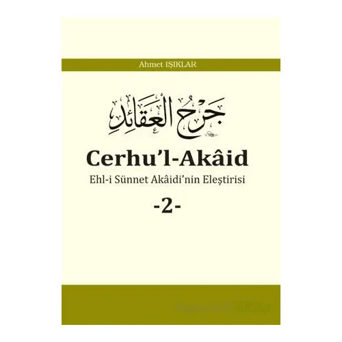 Cerhu’l-Akâid -2- - Ahmet Işıklar - Araştırma Yayınları