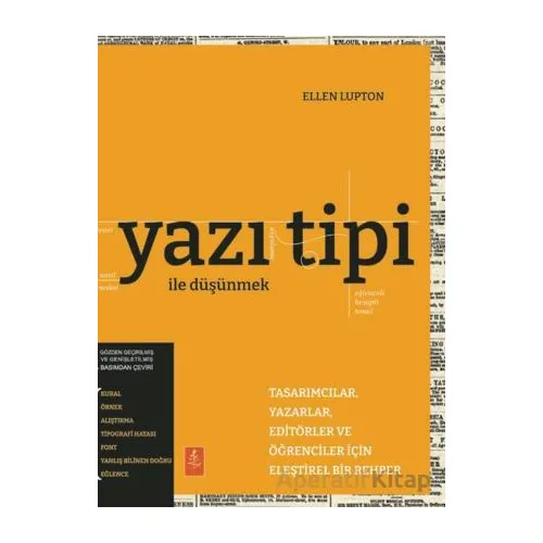 Yazı Tipi İle Düşünmek-Thinking with Type - Ellen Lupton - Nobel Yaşam