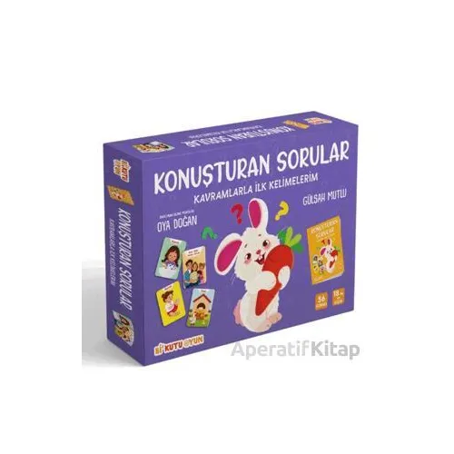 Konuşturan Sorular - Kavramlarla İlk Kelimelerim Seti - Gülşah Mutlu - Bi Kutu Oyun