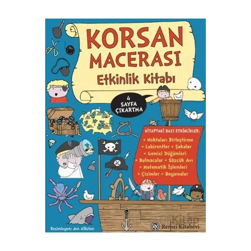Korsan Macerası Etkinlik Kitabı - Jen Alliston - Remzi Kitabevi