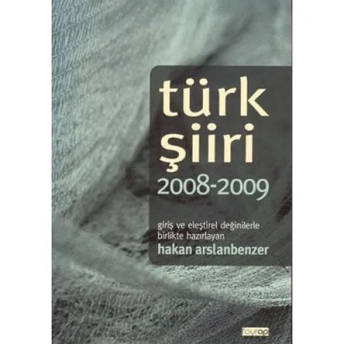 Türk Şiiri 2008-2009 - Hakan Arslanbenzer - Fayrap Kitap