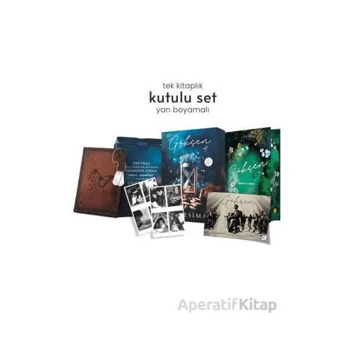 Gökçen 4 - Yan Boyamalı Hediyeli Kutu - Loresima - Ephesus Yayınları