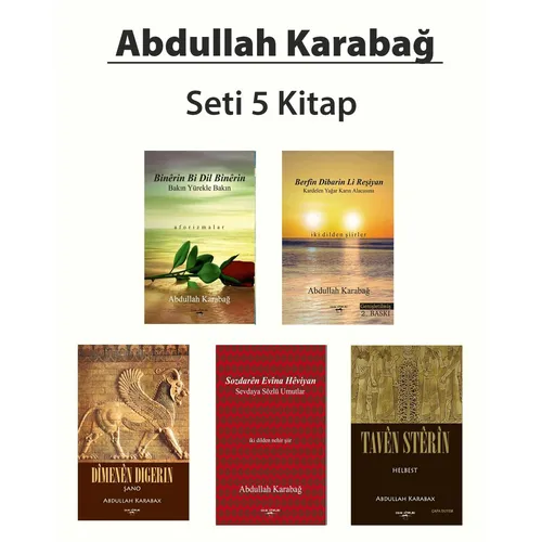 Abdullah Karabağ Seti (5 Kitap) Paket Kitap Kampanyası