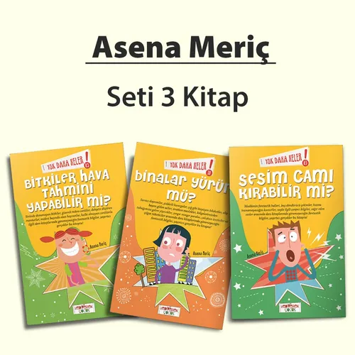 Asena Meriç Seti (3 Kitap) Paket Kitap Kampanyası