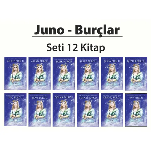 Juno - Burçlar Seti (12 Kitap) Paket Kitap Kampanyası