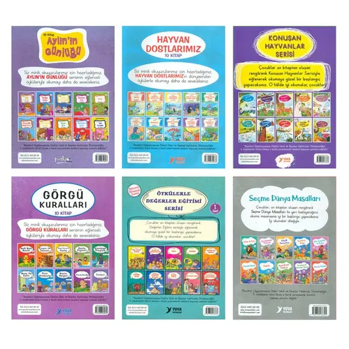 1.Sınıflar İçin Heceli Okuma Seti 60 Kitap Paket Kampanyası