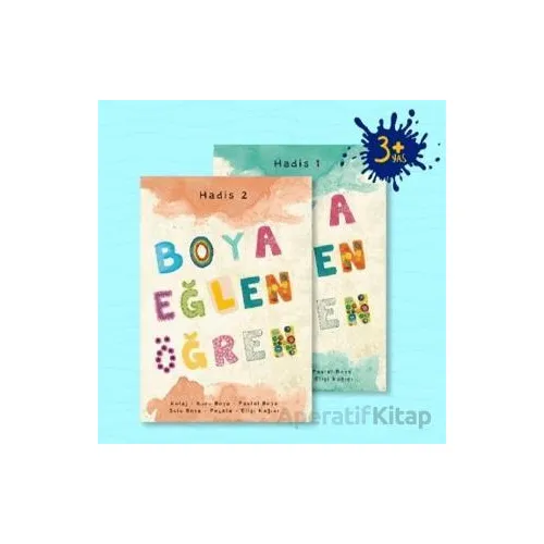 Boya Eğlen Öğren 2 Kitap Set - Kolektif - Multibem Yayınları