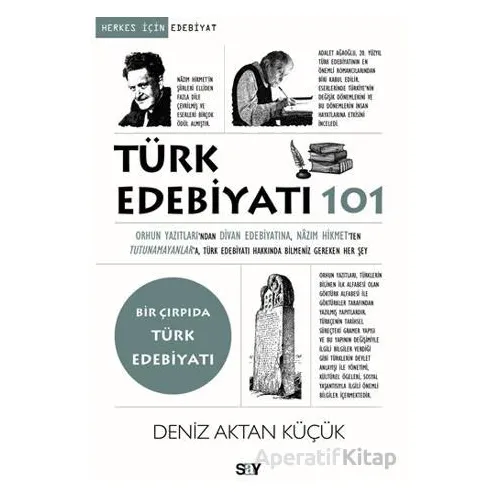 Tu¨rk Edebiyatı 101 - Deniz Aktan Ku¨çu¨k - Say Yayınları