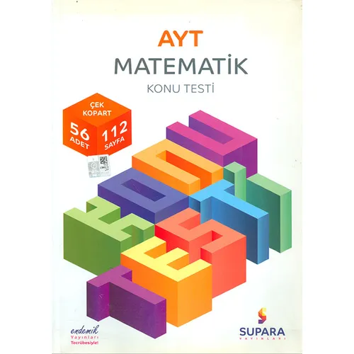 Supara Yayınları AYT Matematik Soru Bankası