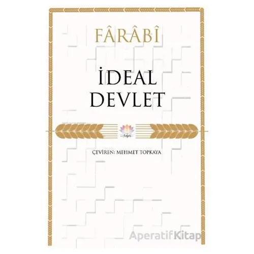 İdeal Devlet - Farabi - Nilüfer Yayınları