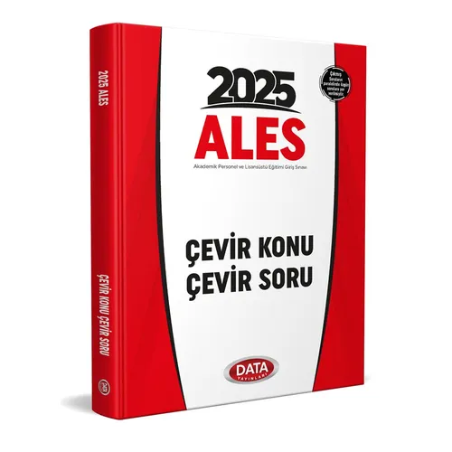 Data 2025 ALES Yepyeni Tarz Çevir Konu Çevir Soru