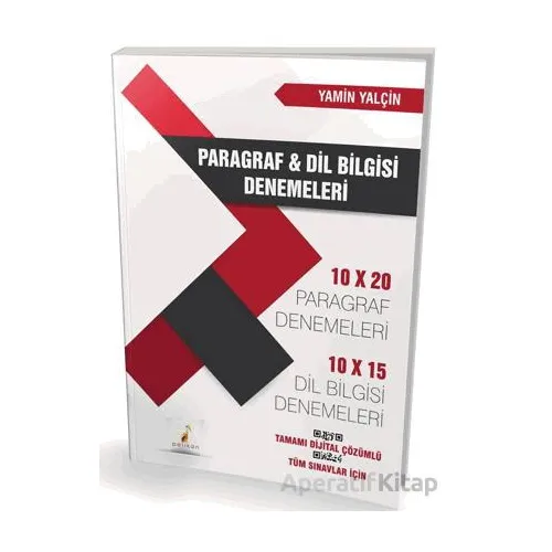 Tüm Sınavlar İçin Paragraf ve Dil Bilgisi Denemeleri Tamamı Dijital Çözümlü