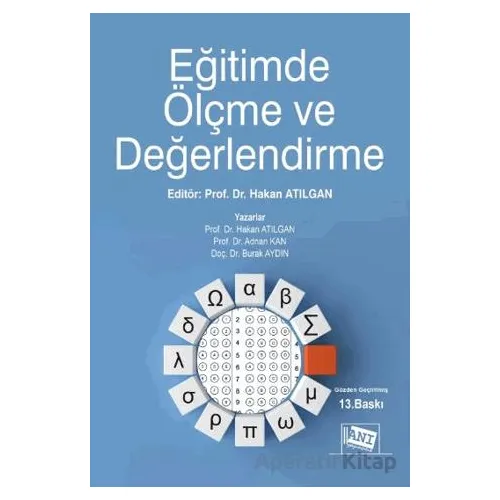 Eğitimde Ölçme ve Değerlendirme - Burak Aydın - Anı Yayıncılık