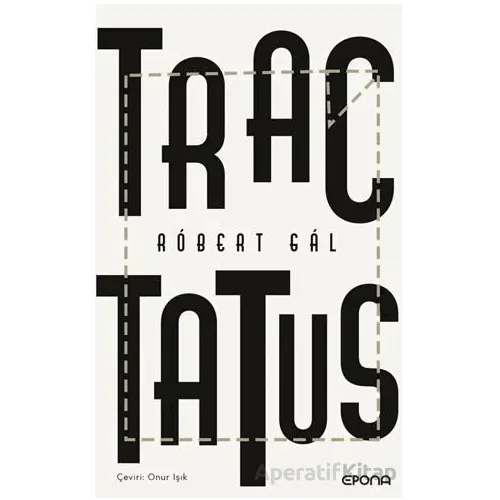 Tractatus - Robert Gal - Epona Kitap