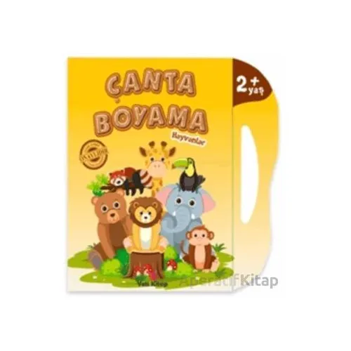 Çanta Boyama : Hayvanlar - Feyyaz Ulaş - Yeti Kitap