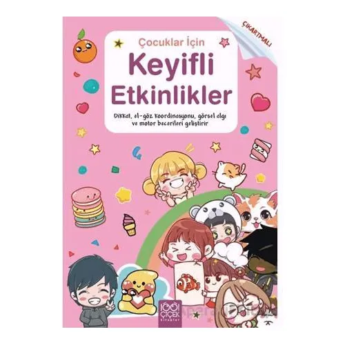 Çocuklar için Keyifli Etkinlikler - Valentina Figus - 1001 Çiçek Kitaplar
