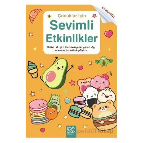 Çocuklar İçin Sevimli Etkinlikler - Valentina Figus - 1001 Çiçek Kitaplar