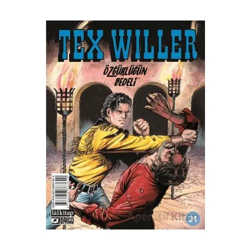 Tex Willer sayı 24 - Giorgio Giusfredi - Lal Kitap