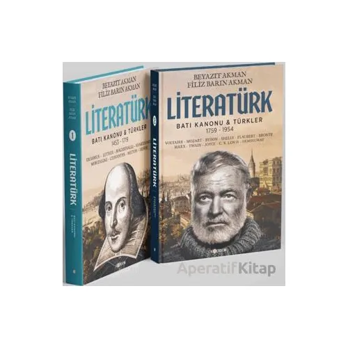 Literatürk: Batı Kanonu & Türkler (2 Cilt) - Beyazıt Akman - Kopernik Kitap
