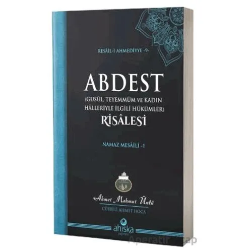 Abdest Risalesi - Ahmet Mahmut Ünlü - Ahıska Yayınevi
