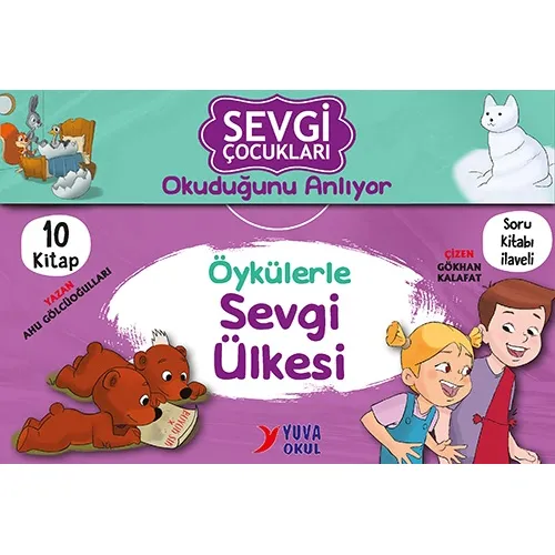 Sevgi Çocukları Okuduğunu Anlıyor 10 Kitap - Yuva Yayınları
