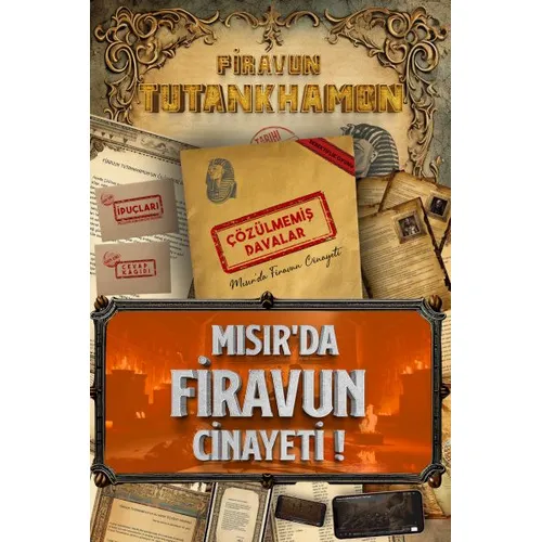 Mısırda Firavun Cinayeti Dedektif Oyunu - Molfy Kutu Oyunları
