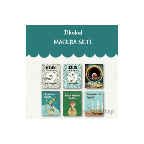 İlkokul Macera Seti (6 Kitap) - Kolektif - Multibem Yayınları