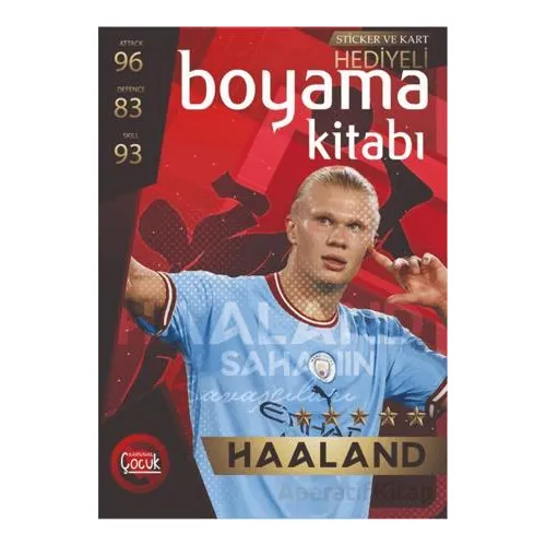 Haaland Boyama Kitabı Karnaval Çocuk