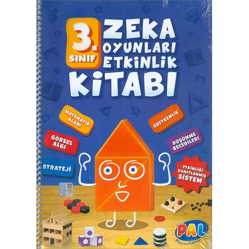 3.Sınıf Zeka Oyunları Etkinlik Kitabı - Pal Play