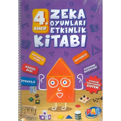 4.Sınıf Zeka Oyunları Etkinlik Kitabı - Pal Play