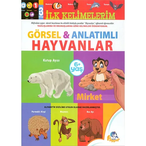 Görsel Anlatımlı Hayvanlar - Minik Flipper