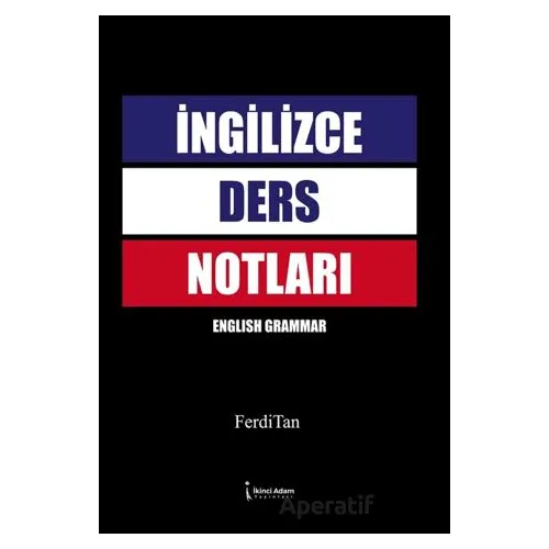 İngilizce Ders Notları - FerdiTan - İkinci Adam Yayınları