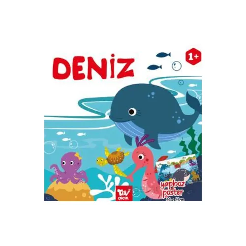 Yapboz Poster Kitap Deniz - Kolektif - Türkiye Diyanet Vakfı Yayınları
