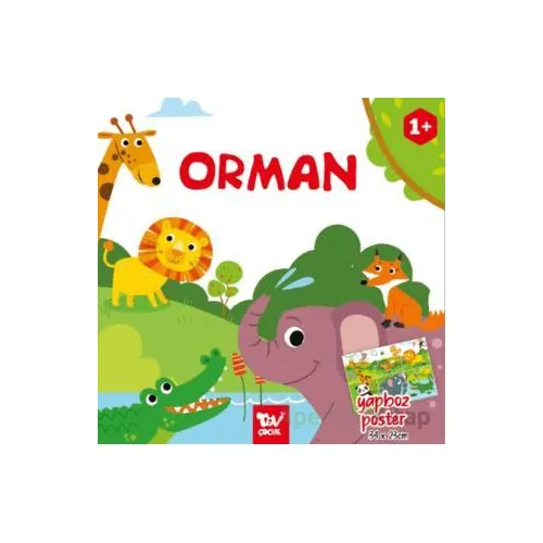 Yapboz Poster Kitap Orman - Kolektif - Türkiye Diyanet Vakfı Yayınları