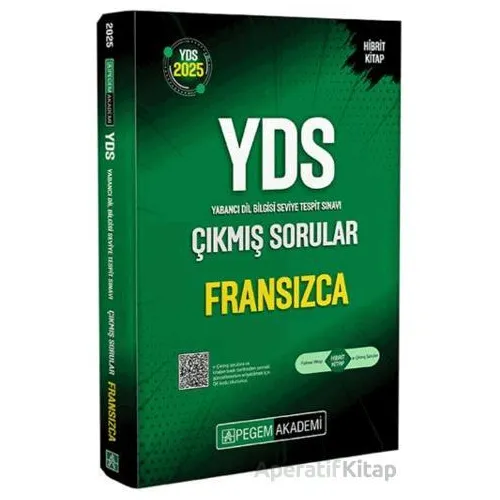 2025 YDS Fransızca Çıkmış Sorular - Kollektif - Pegem Akademi Yayıncılık