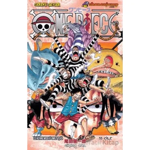 One Piece 55. Cilt - Eiiçiro Oda - Gerekli Şeyler Yayıncılık