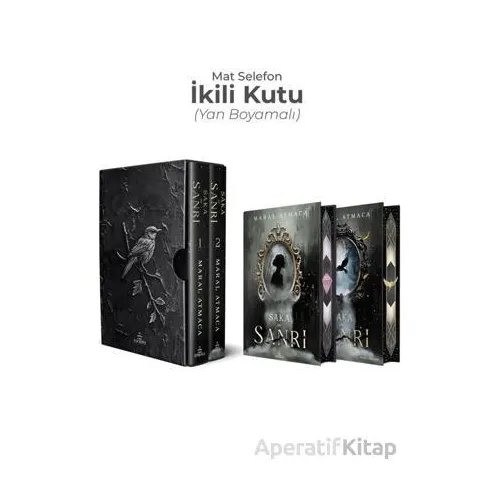 Saka ve Sanrı - İki Kitaplık Yan Boyamalı Kutu - Maral Atmaca - Ephesus Yayınları