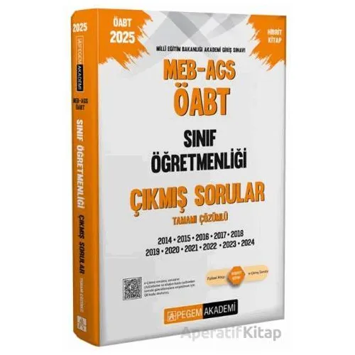 2025 MEB-AGS-ÖABT Sınıf Öğretmenliği Tamamı Çözümlü Çıkmış Sorular