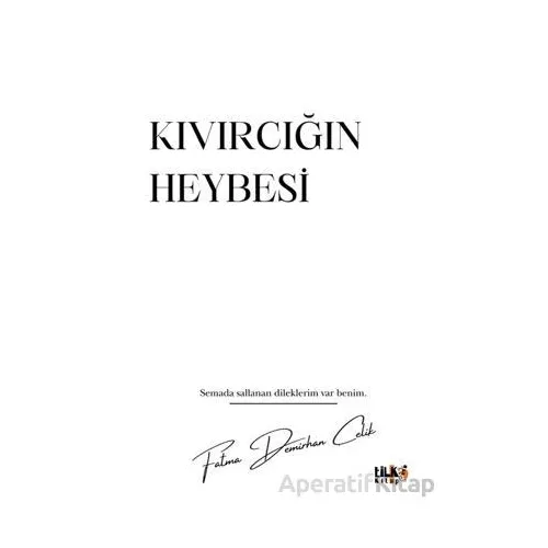 Kıvırcığın Heybesi - Fatma Demirhan Çelik - Tilki Kitap