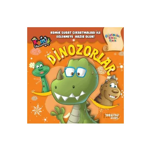 Komik Çıkartmalarım / Dinozorlar - Kolektif - The Kitap Çocuk