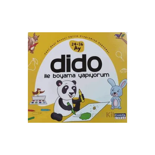 Dido ile Boyama Yapıyorum - Kolektif - Çamlıca Çocuk Yayınları