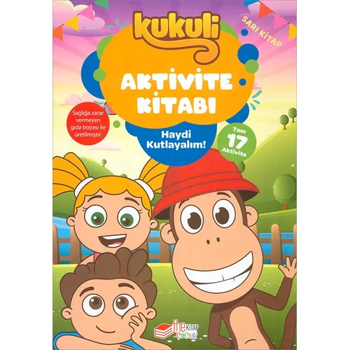 Kukuli Aktivite Kitabı - Sarı Kitap - The Kitap Çocuk